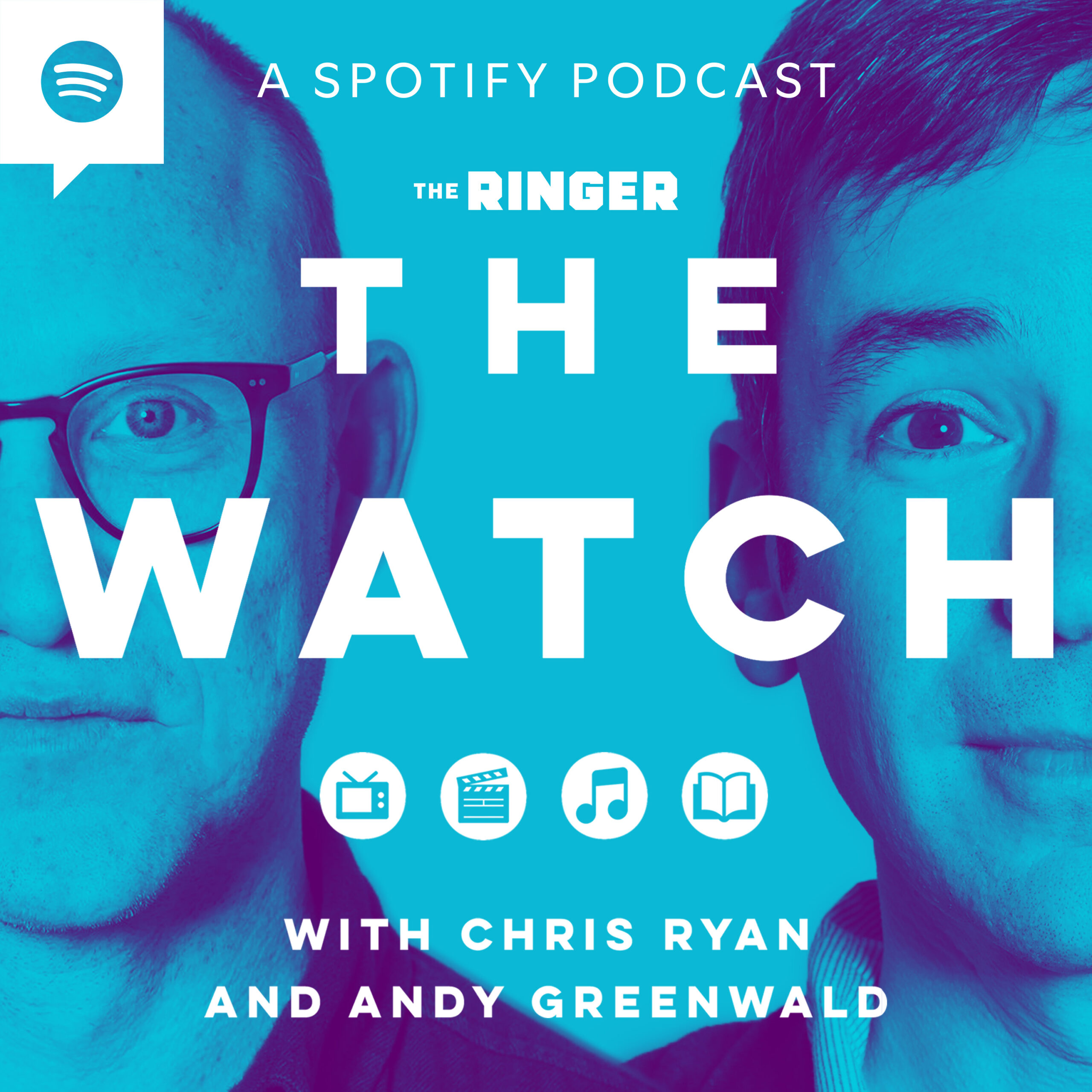 The Watch podcast artwork featuring Chris Ryan and Andy Greenwald.